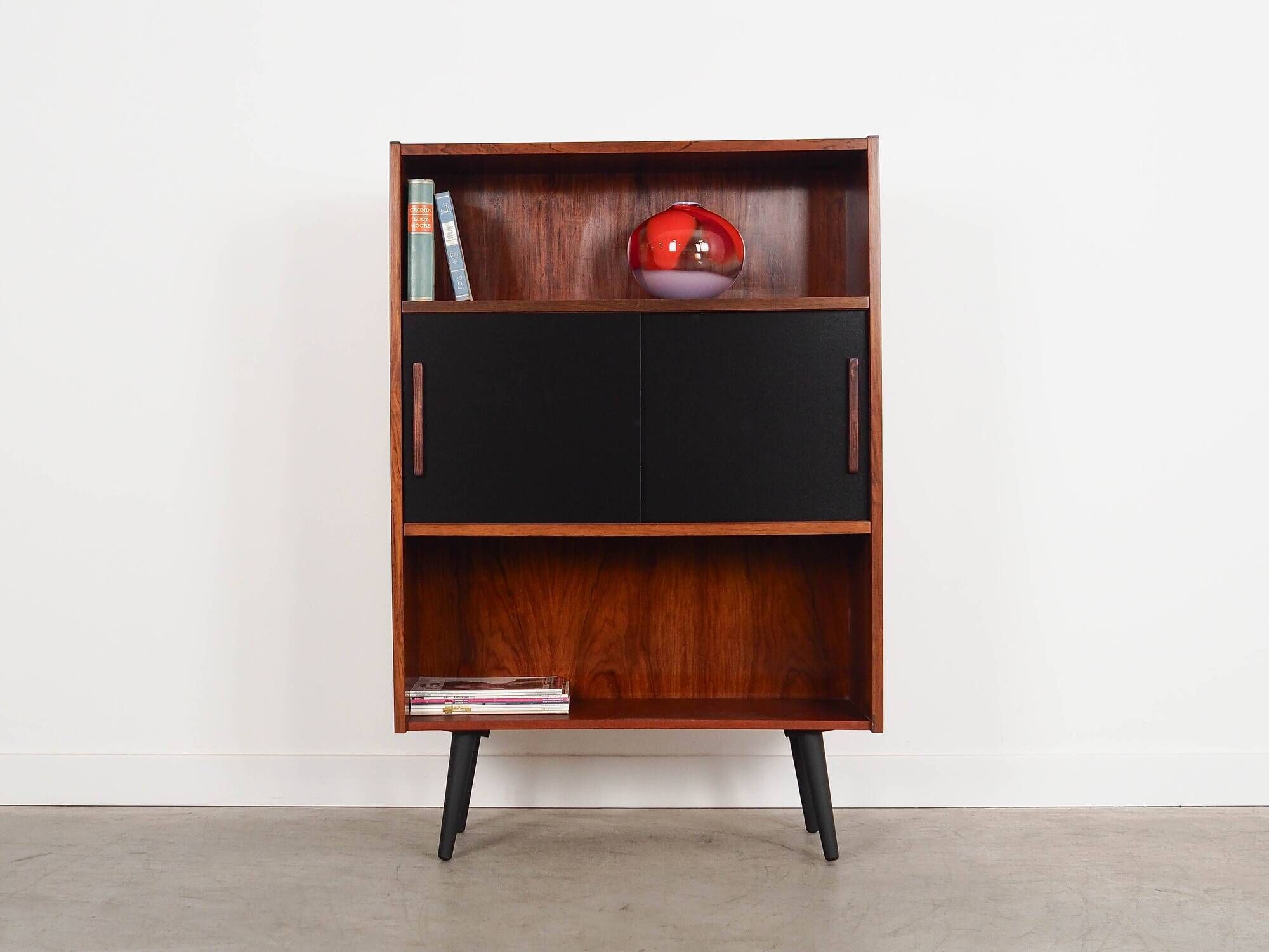 Rosewood bookshelf, Danish design, 1970s, production: Denmark