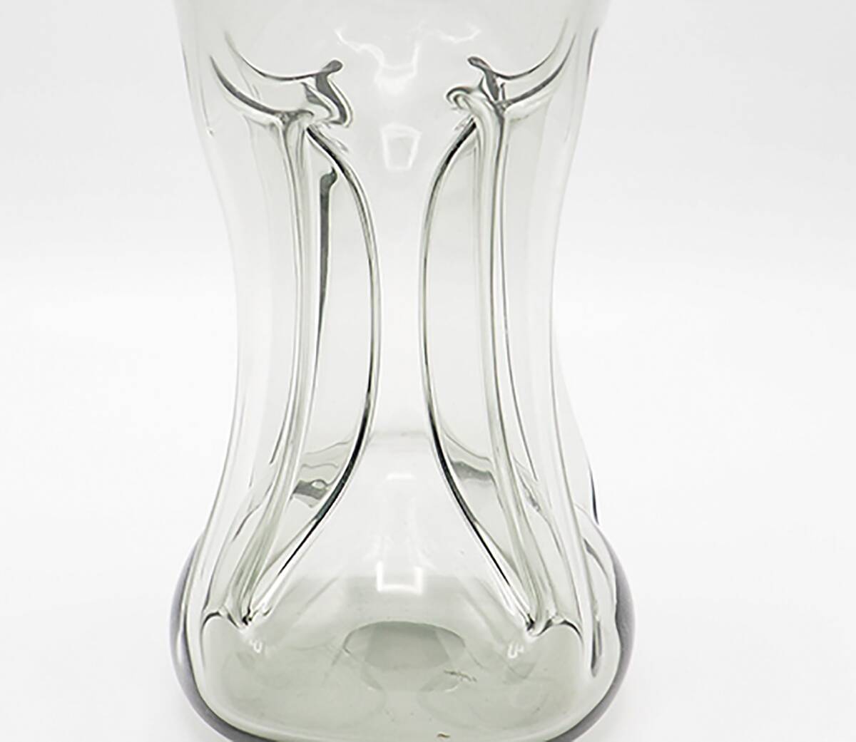 Decanter and Cordial Glasses in Grey Smoked Glass from Holmegaard Denmark, 1950s, Set of 7