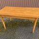 Vintage 1950s Brasserie Bistro Coffee Table Beech and Fir Brasseur Adelsh