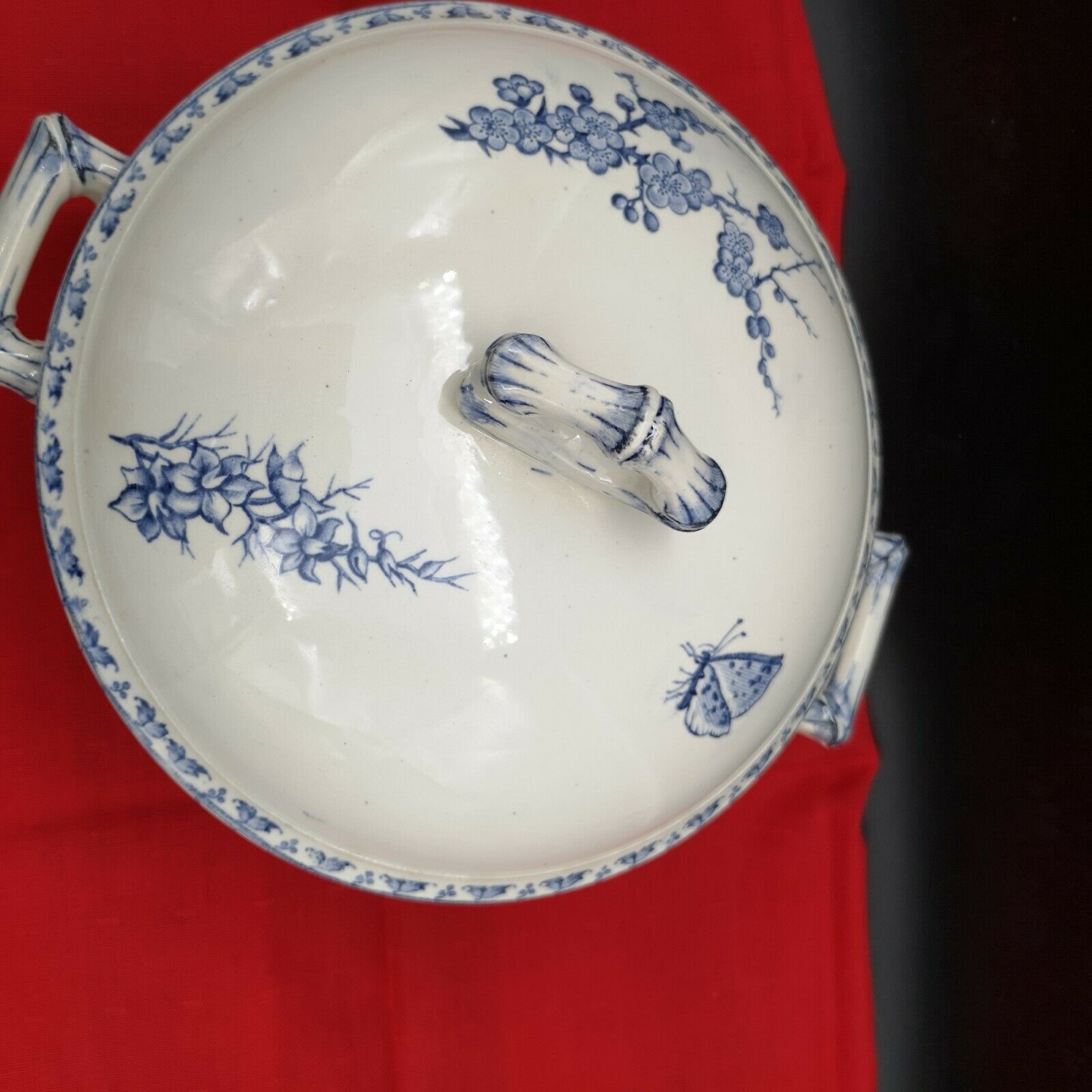 Légumier en faïence Sarreguemines modèle Carmen