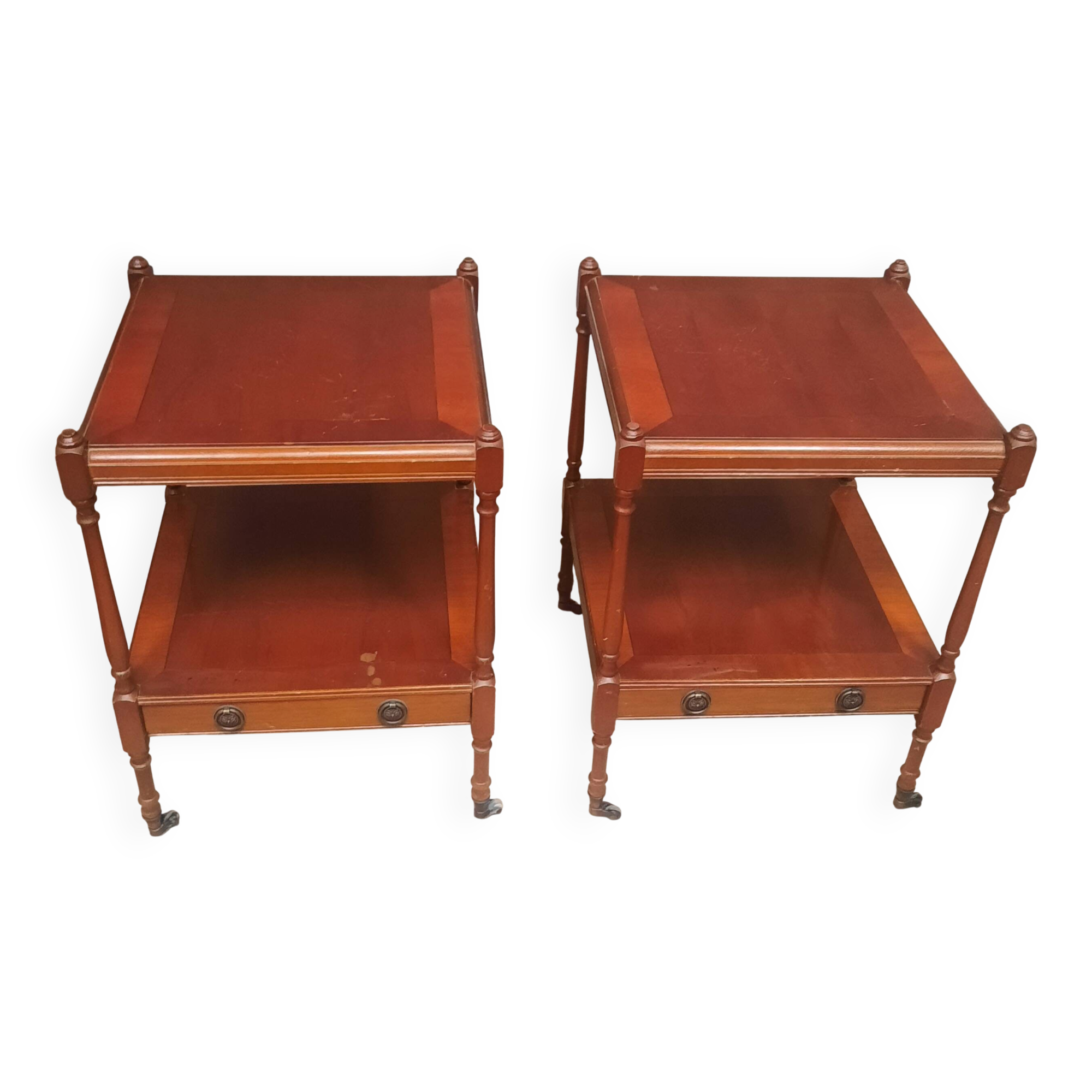 Pair of side tables
