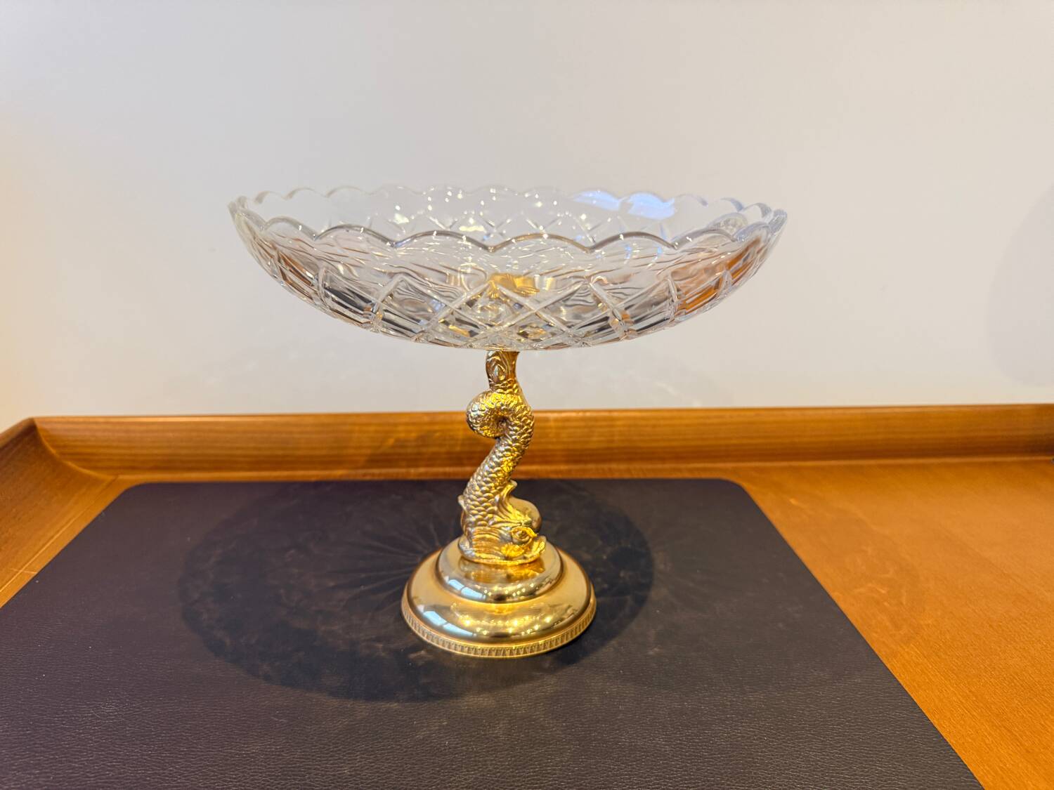 Val Saint Lambert fruit bowl VSL