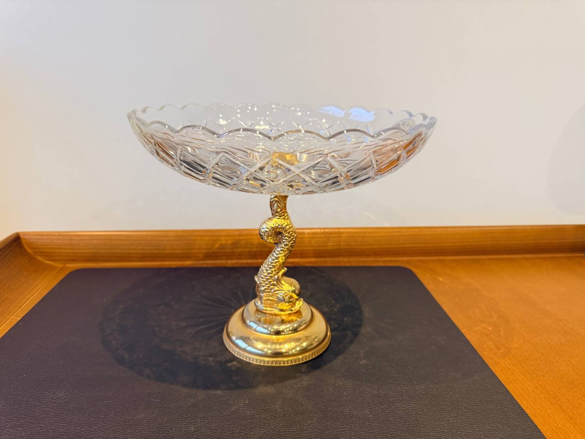 Val Saint Lambert fruit bowl VSL
