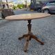 Oak guéridon table from the early 20th century.