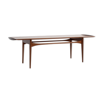 Midcentury Danish coffee table in teak by Tove & Edvard Kindt-Larsen for France & Daverkosen
