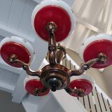 Vintage chandelier Art Deco vintage 1950