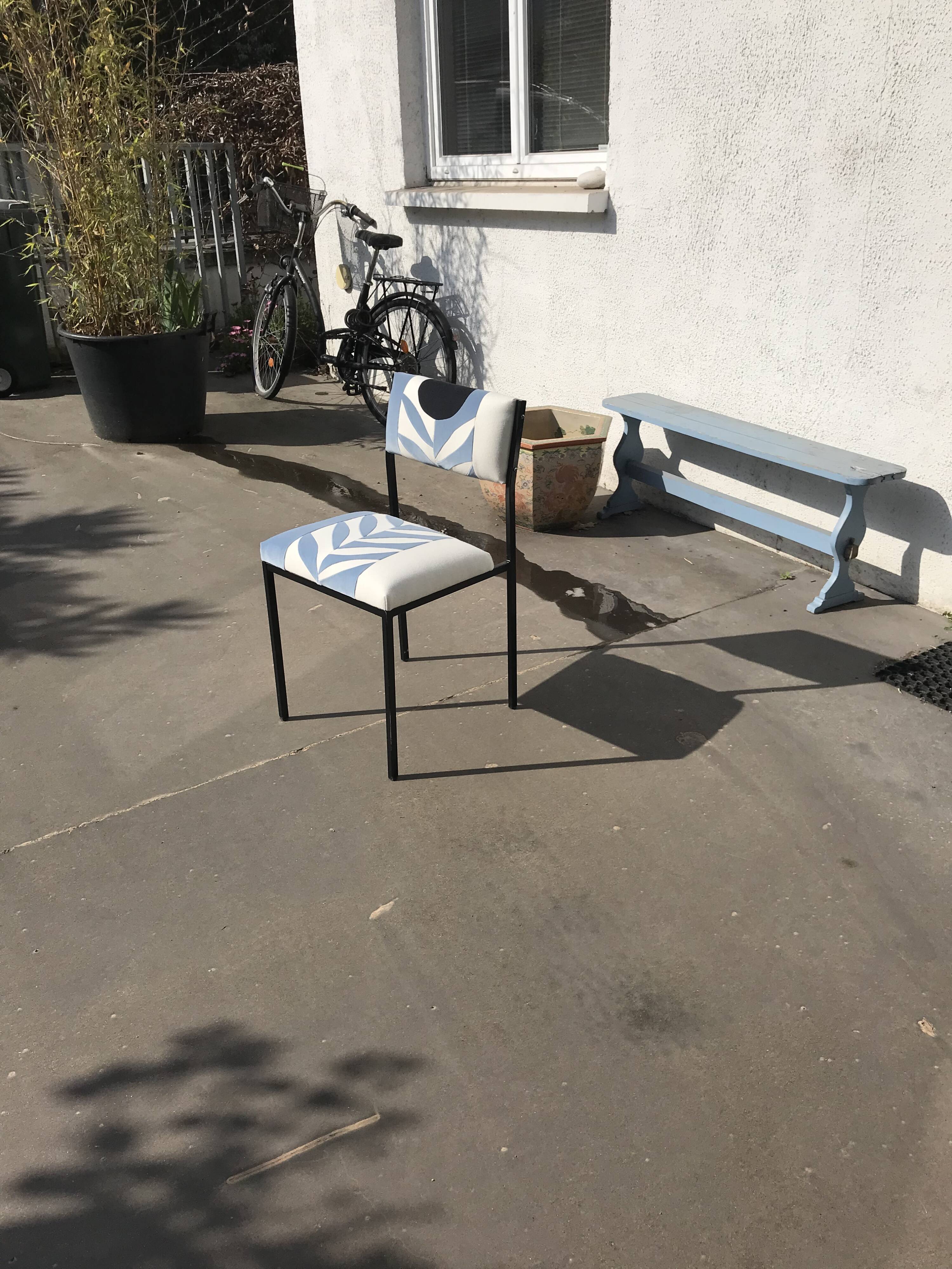 Paire de chaises uniques