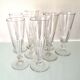 Set de 8 flûtes à champagne années 40