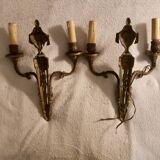 Paire d’Appliques en bronze