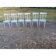 6 chaises bistrot Baumann bois cérusé vieux gris