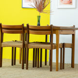 Vintage Scandinavian Table – 125 cm