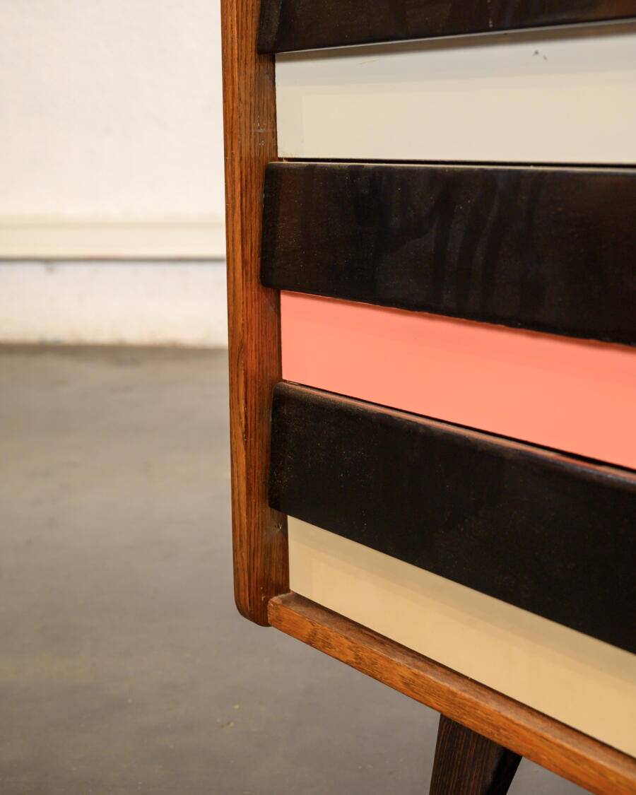 Buffet JIROUTEK tiroirs roses