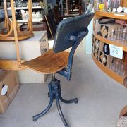 Antique postman's chair from Bienne, 1940/50