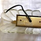 Glass foil wall lamp