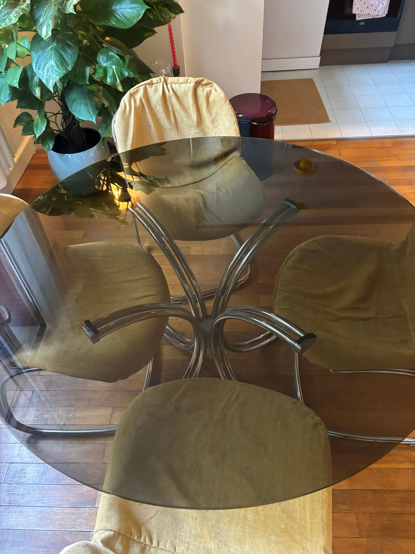Table + chairs Gaston Rinaldi