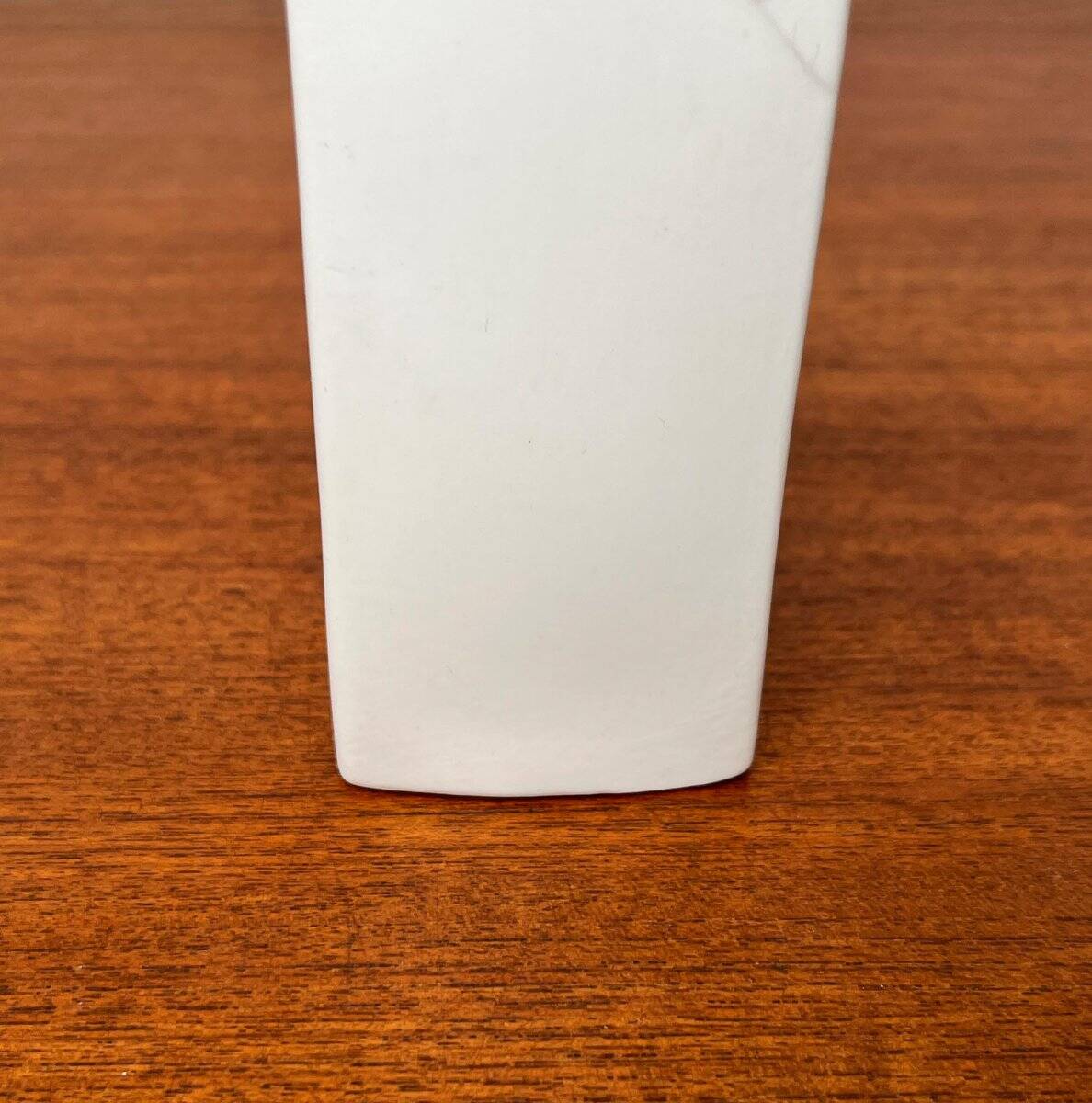 Vintage German vase in white porcelain by KPM Royal Porcelain, 1970s.