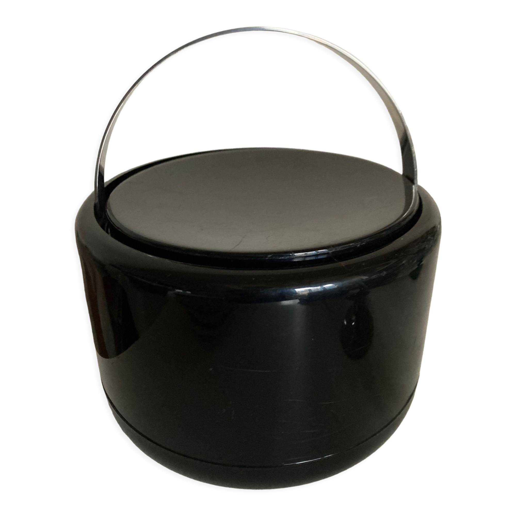 Produit BHV seau à glace Stelton noir 1970 Denmark