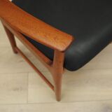 Chaise en teck, design danois, années 1970, production : Danemark