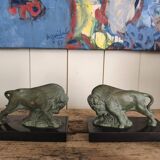 Animal bookends