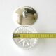 Mini lead crystal sucker with lid and tweezer - Diameter 56mm
