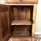 Raw wood sideboard