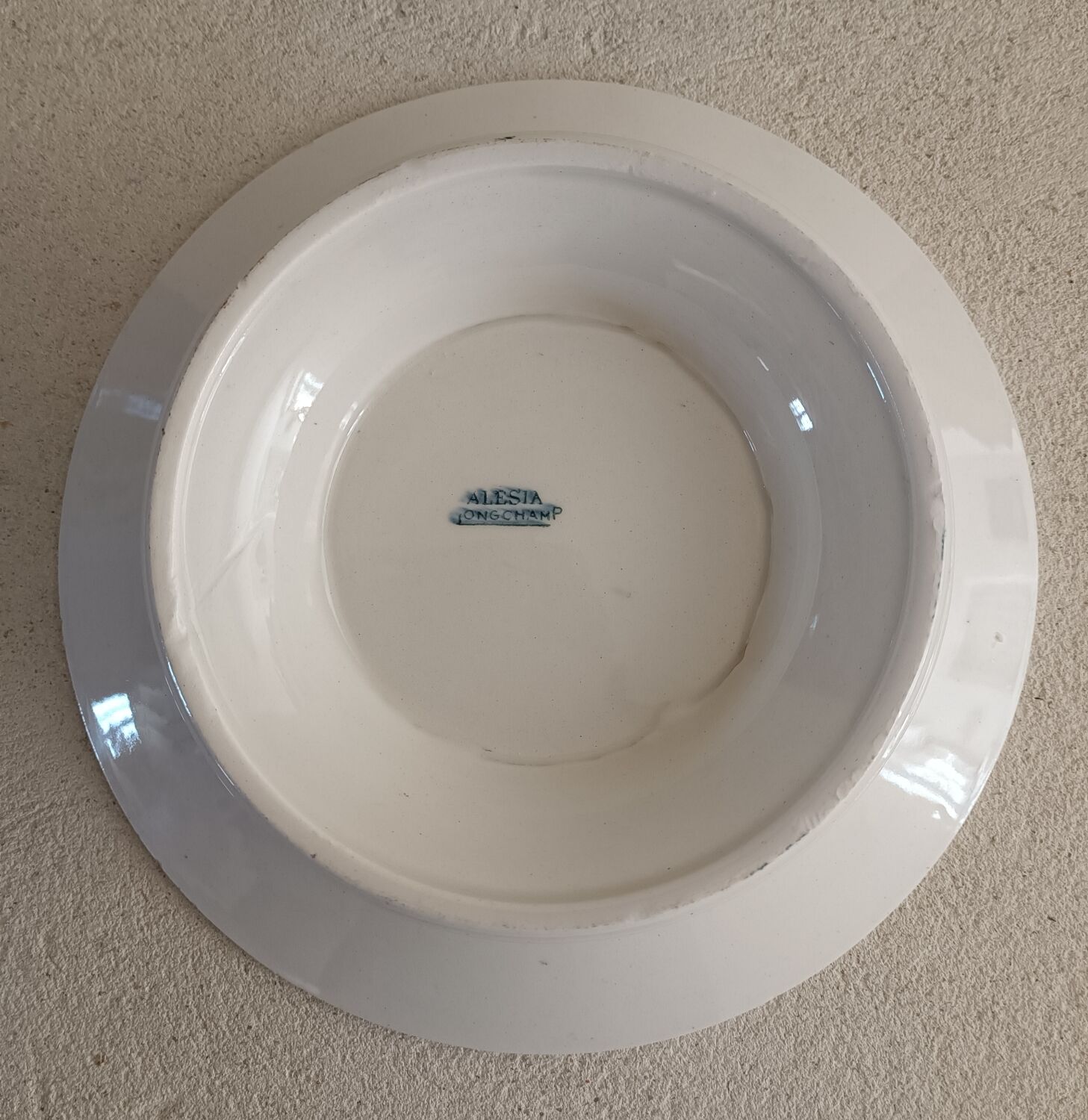 Compotier iron earth Longchamp Alésia