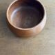 Teak bowl