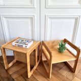 Pair of end tables, coffee tables or bedside tables