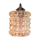 Chiseled glass hanging
