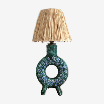 Lampe céramique années 50