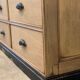 Meuble de métier 17 tiroirs en chêne