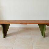 Vintage country bench 70s