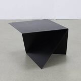 Postmodern metal Side Table in Memphis style, 1980s