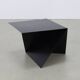 Postmodern metal Side Table in Memphis style, 1980s