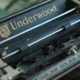 Machine à écrire Underwood 1918