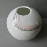 Opaline ball vase, 80s