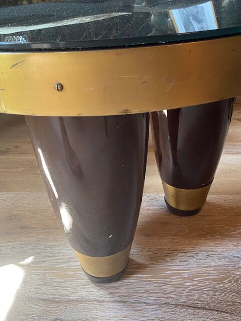 Tripod living room table