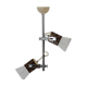 Metal chandelier from Lidokov Type L286, Czechoslovakia