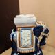 Ceramic enamelled elephant ashtray and pocket tray