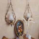 Baroque pendant lamp