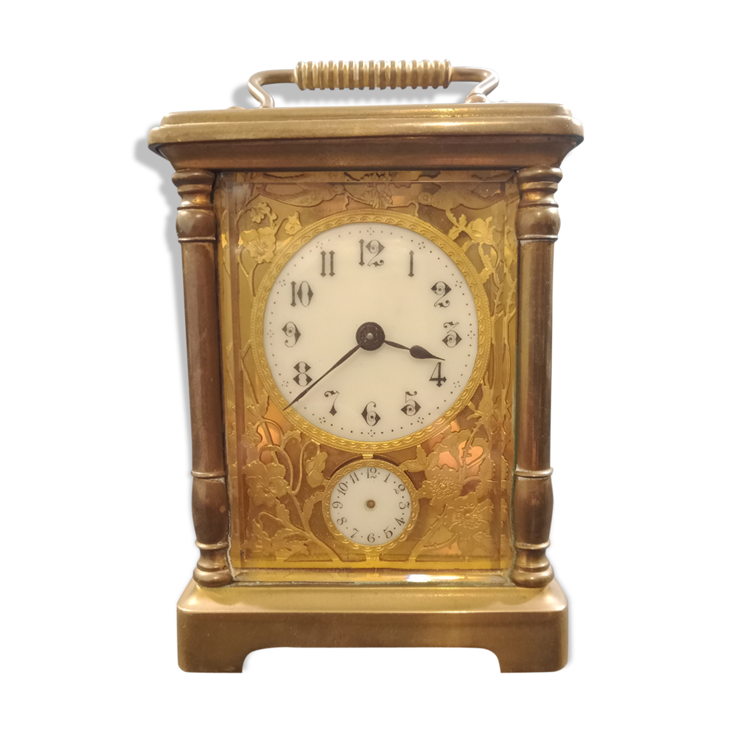 Officer's hanging in gilded and chiseled bronze 19th century