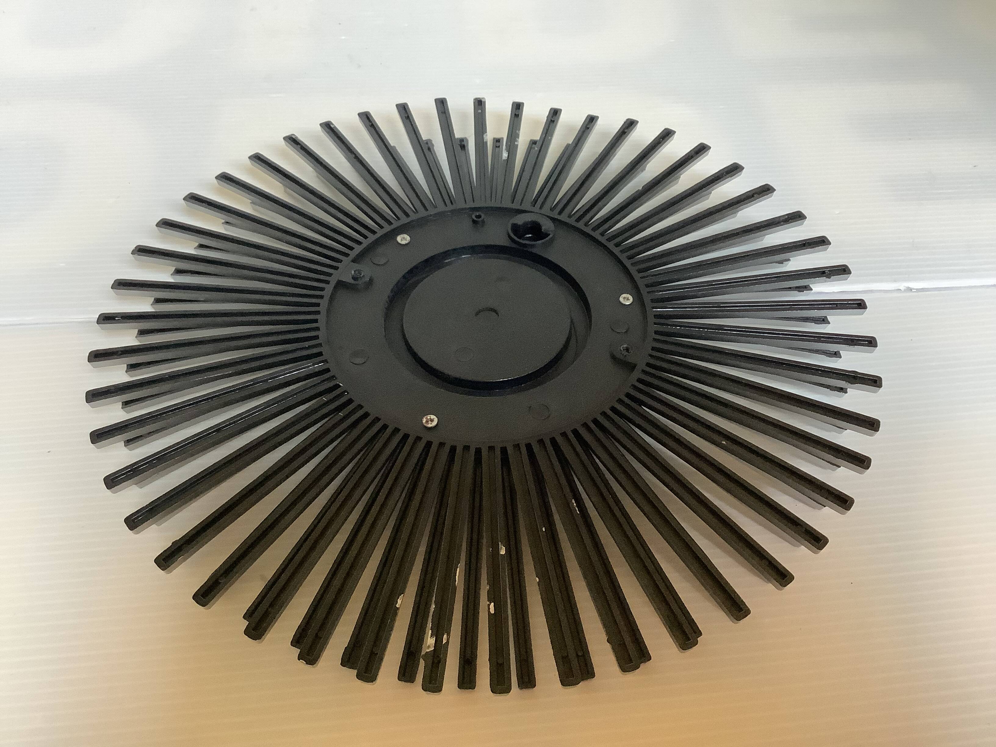 Pair of silver sun mirrors