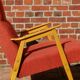 Paire de fauteuils rouge Interier Praha