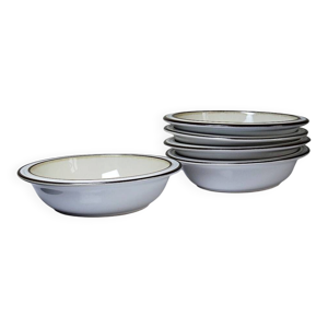 8 bols, assiettes creuses