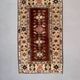 Turkish Milas rug 116x200 cm handmade vintage carpet Ushak 2573