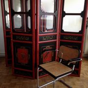 Pair of 3-panel screens