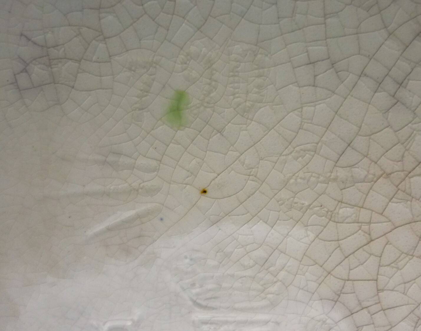 Barbotine pitcher, Onnaing earthenware, art nouveau ceramics, model no. 790