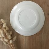 4 Churchill flat flowery plates