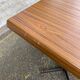 Square bistro table with a wooden central leg Werzalit Bordeaux - France