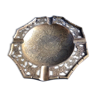 Old bronze cigar ashtray